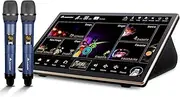 InAndOn Chinese Karaoke Machine, 18.5 inch Capacitive Touch Screen, 4K Output, 600K Cloud Song Library, 4T