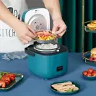 1.2L Mini Electric Rice Cooker Cooking Pot w Steamer Student Single Couple