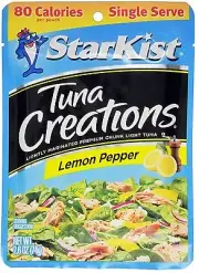 50 StarKist Tuna Creations Lemon Pepper Single Serve 2.6-Ounce Pouch