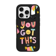 iPhone 16 Pro Impact Ring Stand Case MagSafe Compatible You Got This by Laura Jane Illustrations