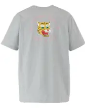 Onitsuka Tiger Original GRAPHIC TEE T-Shirt Gray L Size Japan EXCLUSIVE