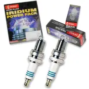 2 pc Denso Iridium Power Spark Plug for Honda GL650I Silver Wing Interstate sr