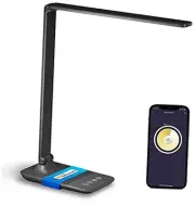 Smart LED Desk Light, Metal LED Desk Lamp Works with HomeKit, Alexa and