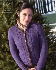 CEY Frosty Classic Elite Yarns 9243 Knitting Pattern Book -4 Designs Inca Alpaca