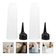 2 Pcs Bottle Pet Lotion Dispenser Liquid Sub-packaging Travel