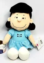 Peanuts Lucy Doll Plush Stuffed 14" Tall, Charlie Brown Character Snoopy