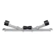 Boat Trailer Bottom Support Bracket with Keel Rollers Adjustable Max 800kgs