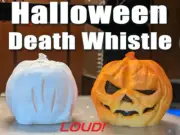Jack-O-Lantern Death Whistle Halloween Pumpkin VERY LOUD Made In USA Scary 3D