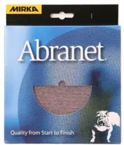 Mirka 9A-232-080RP 10 pieces. 5-Inch P80 Grit Abranet Discs