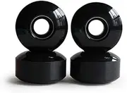 RaceBon 52mm Skateboard Wheels Hardness 95A Polyurethane Trick Skating Wheel Free ABEC-9 Bearings and Spacers Set of 4