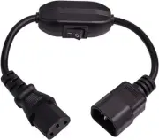 Vellcon VC0010 Extension Cord On Off Switch 3-prong Outlet for Household - NEW