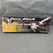 Dura-Block AF1031 Professional Dual Foot Tire Inflator With Gauge 10-120psi