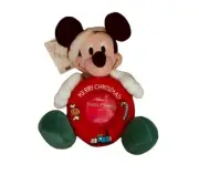 Mickey Mouse Photo Frame Disney Vacation Stuffed Animal Plush VTG 2000s