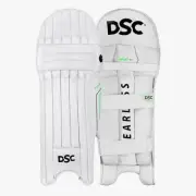 DSC Split 44 Cricket Batting Legguard | Color: White | Size: Youth RH