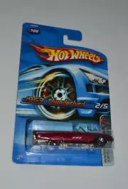 HOT WHEELS 2006 MUSCLE MANIA 2 OF 5 - 1963 THUNDERBIRD METALLIC BURGUNDY