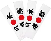 ARTSEWPLY 8pcs Hair Band Chine Holder Headbands Binder Keychain Baking Apron Kitchen Apron Stackable Ninja Costume Men Headband Bandanas for Men Headband Samurai Polyester