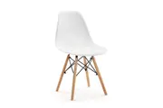 NNEKGE Set of 4 Eames Dining Chairs Replica (White)