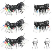 Terminal Removal Tool Kit 82 Pcs Depinning Tool Electrical Connector Pin Remo...