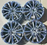 17" TOYOTA COROLLA FACTORY OEM CHROME ALLOY WHEELS RIMS 2014-2016 17x7 (for: Toyota)