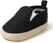[RVROVIC] Baby Boys Girls Shoes Canvas Toddler Sneakers Anti-Slip Infant First Walkers 0-18 Months