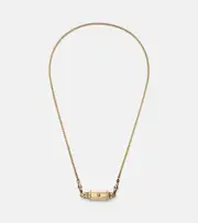 [Marie Lichtenberg] Marie Lichtenberg Coco 18kt gold locket necklace with diamonds One Size gold