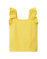 Janie and Jack Flutter Sleeve Jersey Top