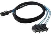 TGC Mini-SAS (mSAS) SFF-8087 to 4 SATA revert datacable