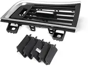Compatible With For F07 2009 2010 2011 2012 2013 2014 2015 2016 64229142588 Car Left Side Air Conditioning Air Outlet Panel Grille Cover Front Grille Console Vent(Model A)