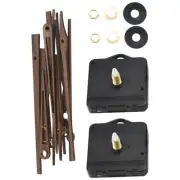 2Pcs Long Shaft Quartz Clock Motor Kit Movement Mechanism with 12 Inch7367