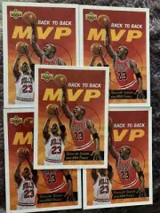 Michael Jordan Back To Back Mvp Upper Deck 5 Cards #67