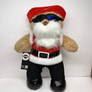 Harley Davidson Bad Santa Bear Nwt Stuffed Bear