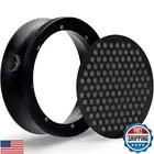 KNODOS 58mm Magnetic Espresso Portafilter Dosing Funnel and Puck Screen Set C