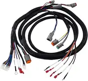CLUBRALLY Golf Cart Control Wiring Harness for Club Car DS-Black Controller#1510-5201, DS Complete Vehicle Wiring Harnesses,OEM#102196601