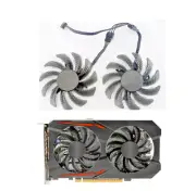 Cooler Fans For Gigabyte GTX1050Ti 1050 RX550 RX560 Graphics Card 75mm 4Pin