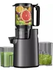 Cold Press Juicer, Masticating Juicer with 5.4" Wide Feed Chute, 350W Slow Juice