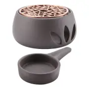 Ceramic Teapot Warmer Holder Base Tea Warmer Insulation Base Tea Coffee6104