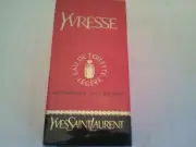 VINTAGE YVES SAINT LAURENT YSL YVRESSE 30ML EDT LEGERE WOMEN'S FRAGRANCE RARE
