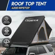 PORIYA Roof top Tent Hardshell w/ Ladder Camping Waterproof for Off-Road Car AU