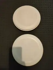 ABS White Round Marine Screw Out Deck Plate Inspection Hatch Boat Access Cover