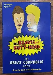 Beavis & Butthead Great Cornholio Card Game Ages 14+ MTV Party Gag Gift