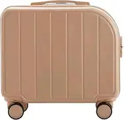 [HSHTTKL] Cabin Luggage Suitcase Compact Convenient Luggage with 4 Wheels PVC Durable Hardside Explosion-Proof Zipper Suitcase Travel Carry-Ons