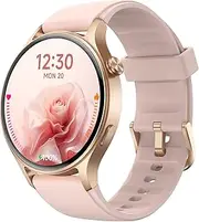 [aeac] Smart Watch for Women,1.32" AMOLED Touchscreen Fitness Tracker, Make/Answer Calls, Activity Trackers with Heart Rate/Sleep/SpO2 Monitor,110+ Sport Modes Waterproof Fitness Watch