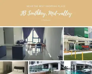 特布的2臥室公寓 - 145平方公尺/2間專用衛浴KSK JB Southkey mid valley homestay