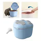 Sealed Dog Food Storage Container 10KG Capacity Cereal Rice Case Organizer