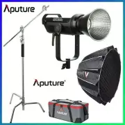 Aputure LS 300X V-Mount 2700-6500K Bi-Color LED Video Light +Light Dome II+Stand