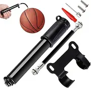 Cycling Air Pump,Tire Inflator Cycling Air Pump | High-Pressure Compact Inflation Tool Multi-Purpose for Mountain Road Urban Riding and Balls