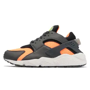 Nike 武士鞋 Air Huarache Crater PRM 灰 橘 男鞋 編織鞋面【ACS】 DQ5013-001