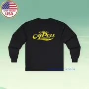 Rumely Oil Pull Tractor Men's Black Long Sleeve Size S-2XL