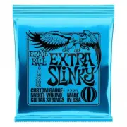 Ernie Ball Extra Slinky Nickel Wound Electric Guitar Strings - 8-38 Gauge P02225
