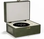 Yintiny Portable CD Player with Bluetooth, Wireless Remote, Leather Casing